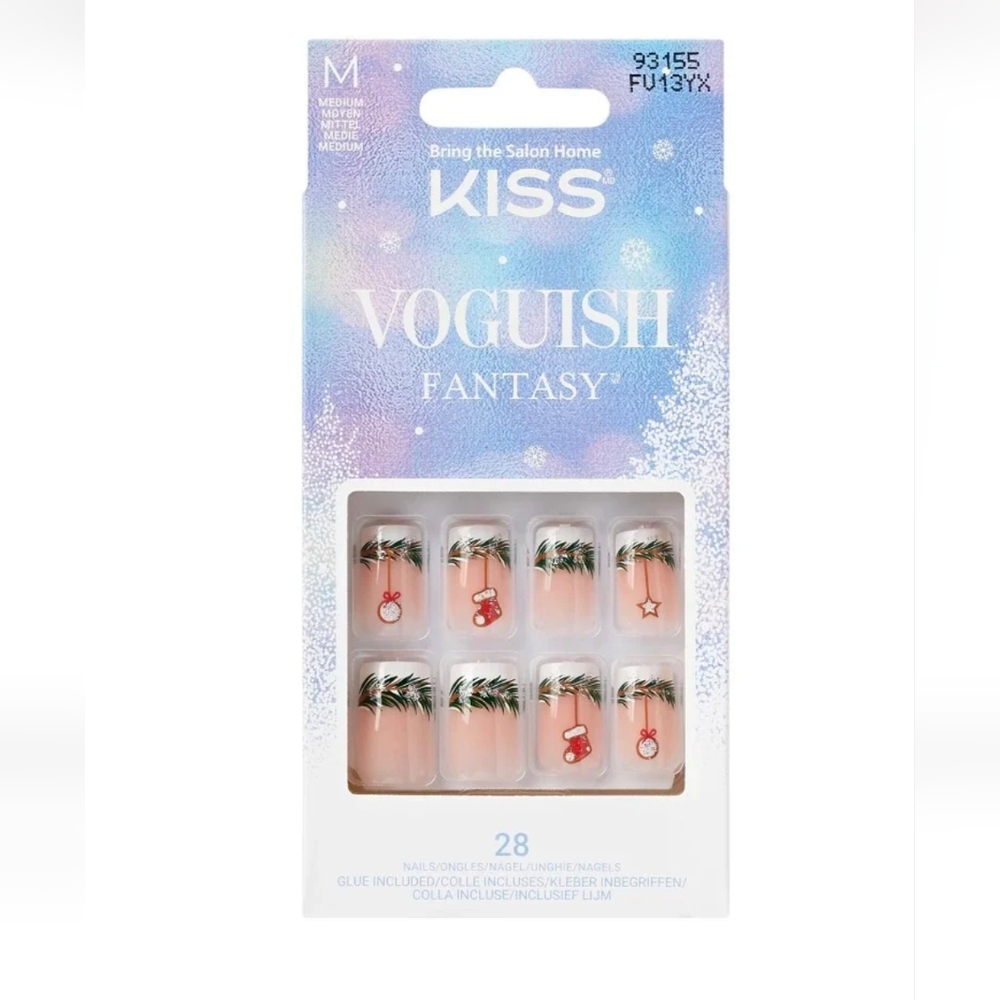 NEW! KISS Voguish Fantasy Holiday Nails